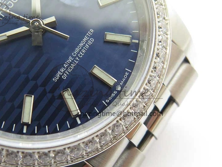 MiroTime 1228 DateJust 36 SS 126284 BP Maker 1:1 Best Edition New Blue Dial on Jubilee Bracelet Neat 2523